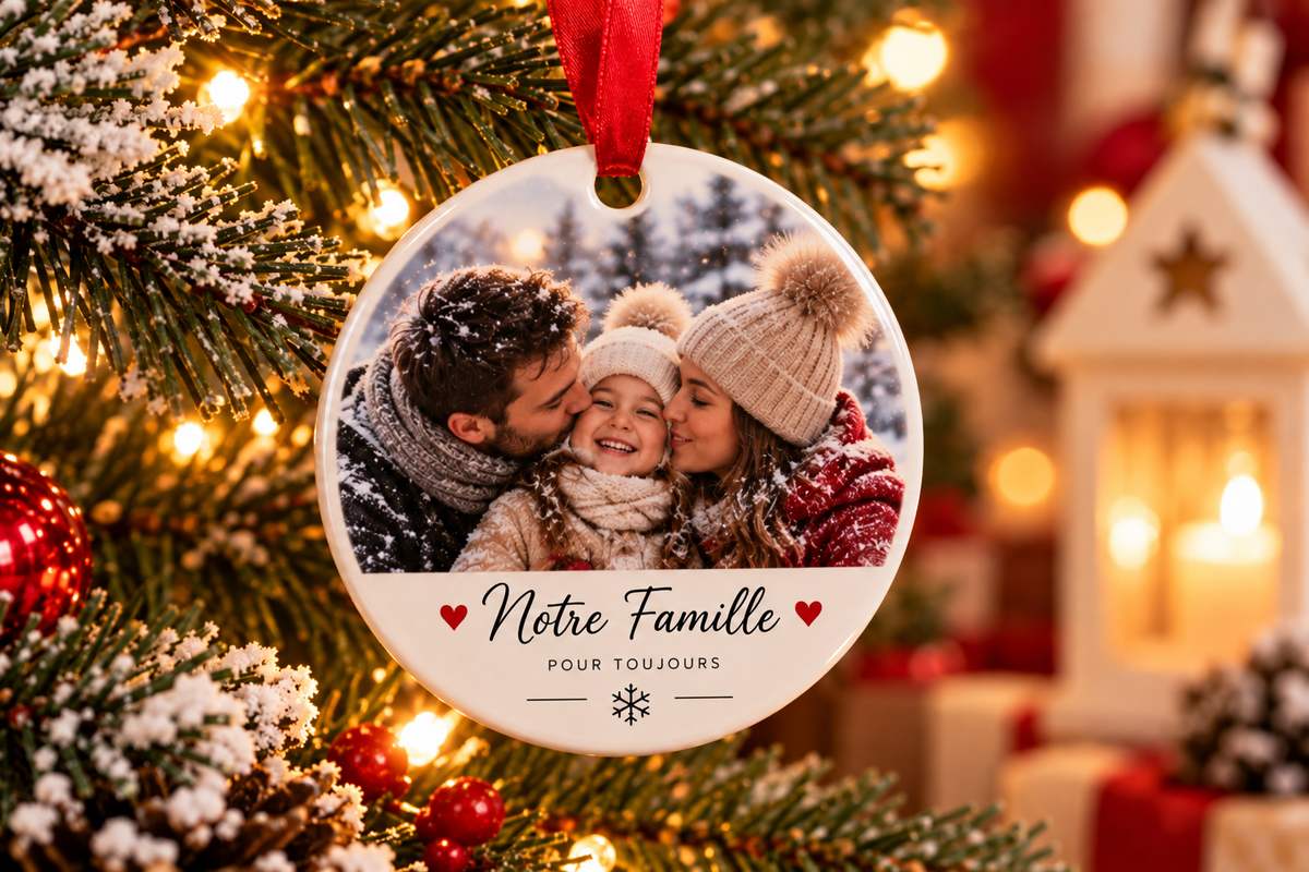 Décoration de Noël personnalisée