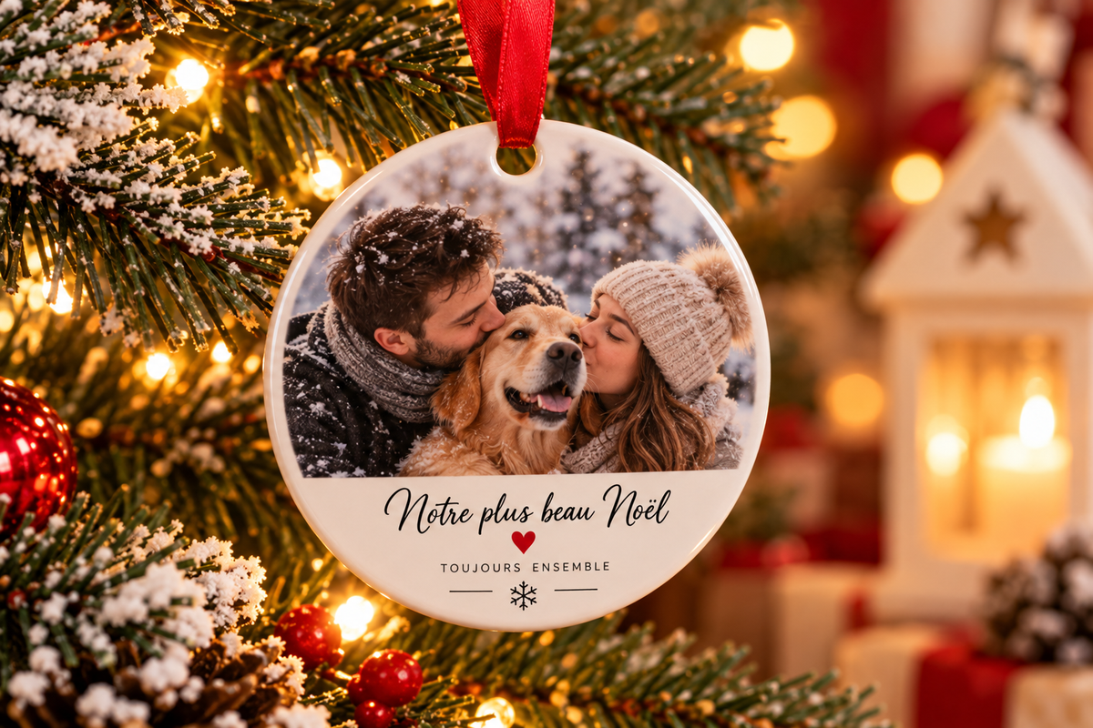 Décoration de Noël personnalisée