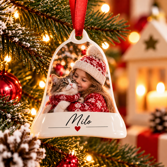 Cloche de Noël personnalisée