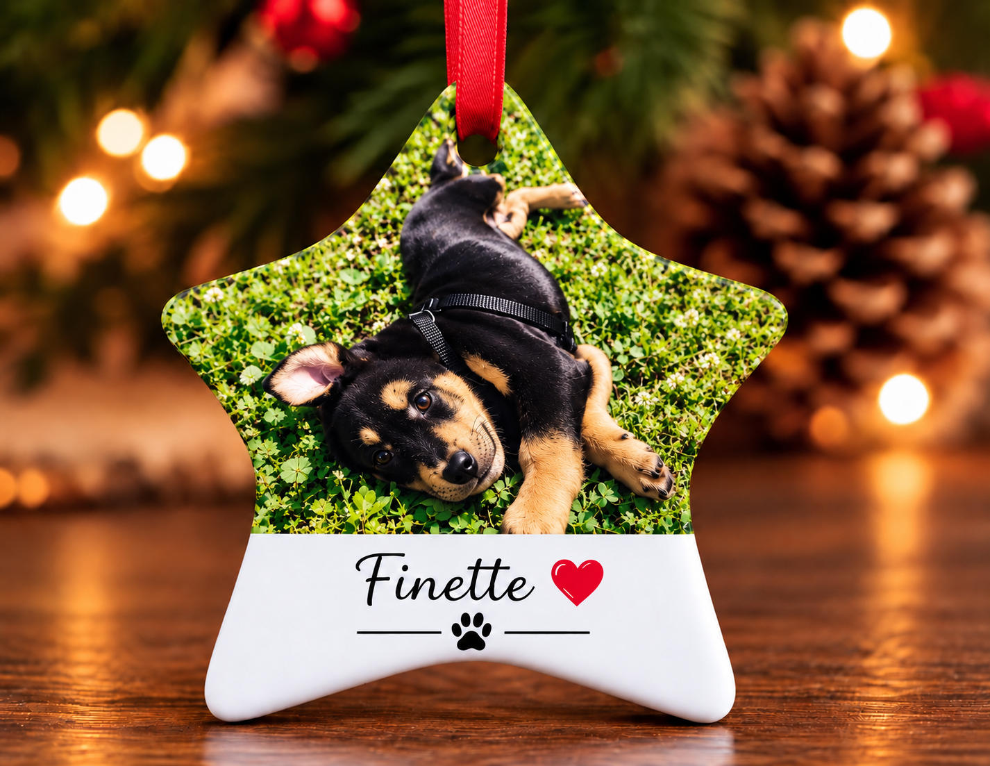 Décoration de Noël personnalisée